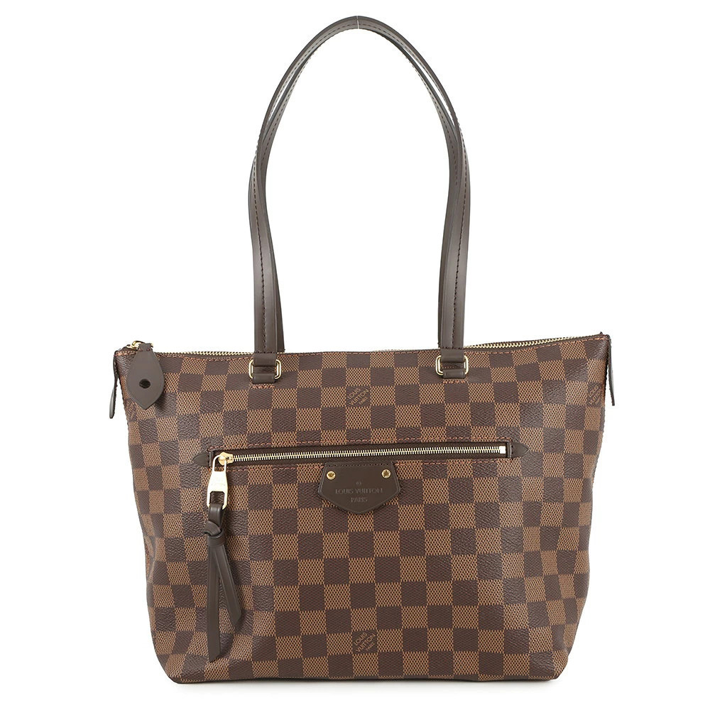 Louis Vuitton Damier Ebene Brown Lena Tote Bag Shoulder